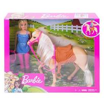 barbie horse - BARBIE lėlė ir jos žirgas, FXH13 - 5 nuotrauka