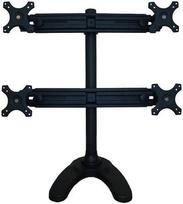 televizoriaus stalinis stovas - TV SET ACC DESK MOUNT JUODAS/19-27" FPMA-D700DD4 NEWSTAR - 1 nuotrauka