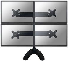 televizoriaus stalinis stovas - TV SET ACC DESK MOUNT JUODAS/19-27" FPMA-D700DD4 NEWSTAR - 2 nuotrauka