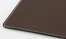 mousepad - LogiLink Mousepad Leather Design Black - 10 nuotrauka