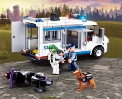 sluban m38 - Sluban Police Prisoner Transport 117pcs M38-B0652 - 4 nuotrauka