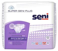SUPER SENI sauskelnės PLUS, EXTRA LARGE, 10 vnt.