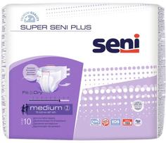 SUPER SENI sauskelnės PLUS, MEDIUM, 10 vnt.