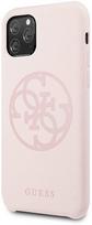 senukai iphone - Guess 4G Tone On Tone Back Case For Apple iPhone 11 Pro Pink - 2 nuotrauka