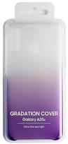 samsung a20 deklas - Dėkliukas SAMSUNG Gradation Galaxy A20e, nugarėlė, skaidri-violetinė - 4 nuotrauka
