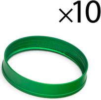 EK Water Blocks EK-Torque HTC 12 Color Rings Pack Green 10pcs