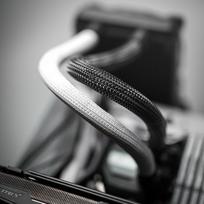 nzxt - CableMod AIO Sleeving Kit Series 2 For EVGA CLC/NZXT Kraken White - 3 nuotrauka