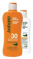 balmain nuo saules - Babaria Aloe Vera Sunscreen Lotion SPF30 200ml + After Sunbathing Balm 100ml - 1 nuotrauka