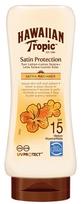 hawaiian tropic - Hawaiian Tropic Satin Protection Ultra Radiance Sun Lotion SPF15 180ml - 1 nuotrauka