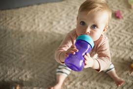 neissiliejantis puodelis - Philips Avent My Grippy Purple SCF802/02 - 4 nuotrauka