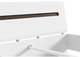brw azteca - Black Red White Azteca Trio Bed 160x200cm White - 3 nuotrauka