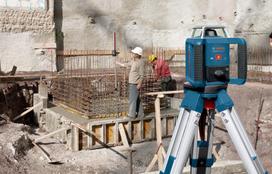 bosch lazeris - Bosch GRL 400 H Rotating Laser Level - 4 nuotrauka