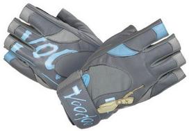 pirstines be pirstu - Mad Max Voodoo Gloves Grey Blue L - 1 nuotrauka