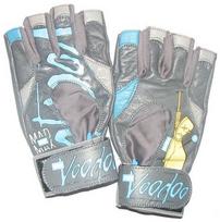 pirstines be pirstu - Mad Max Voodoo Gloves Grey Blue L - 2 nuotrauka