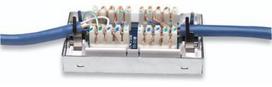 rj45 coupler - Intellinet Junction Box CAT 5e STP Silver - 3 nuotrauka