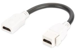 Digitus HDMI 2.0 F/F White 12 cm
