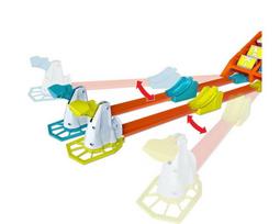 hot wheels garazas - Žaislinė hot wheel trasa spalvotos lentelės gbf89 - 3 nuotrauka