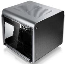 mini itx case - Raijintek Case METIS EVO TG Mini Silver (Sidabrinis) - 2 nuotrauka