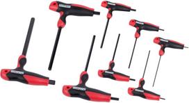 atsuktuvai t - Kreator KRT410007 HEX Key Set T-Hand 8pcs - 2 nuotrauka