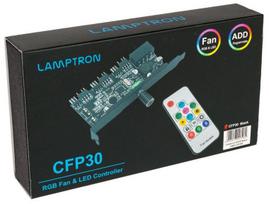 fan controller - Lamptron Fan And RGB LED Controller CFP30 Black - 4 nuotrauka