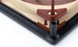 fan adapter - Noctua Fan Mounting Adapter Set NA-SFMA1 120mm To 140mm - 5 nuotrauka
