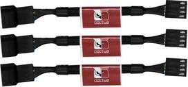 noctua - Noctua NA-SRC7 4-Pin Low-Noise Adapter Set of 3 - 1 nuotrauka