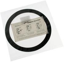 ausinimo groteles - DEMCiflex Dust Filter 120mm Round Black/White DF0525 - 3 nuotrauka