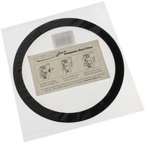 ausinimo groteles - DEMCiflex Dust Filter 140mm Round Black/White DF0495 - 3 nuotrauka
