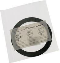 it dusters - DEMCiflex Dust Filter 92mm Round Black/White DF0489 - 3 nuotrauka