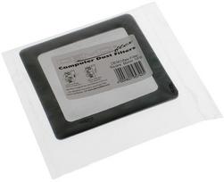 ausinimo groteles - DEMCiflex Dust Filter 80mm Black DF0002 - 3 nuotrauka