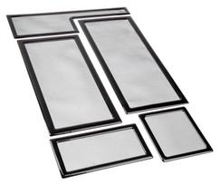ausinimo groteles - DEMCiflex Dust Filter Black DF0677 Set For CaseLabs Bullet BH7 - 1 nuotrauka