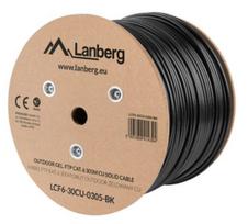 6 cat lan - Lanberg Gelled Cable CAT 6 FTP 305m Black - 2 nuotrauka