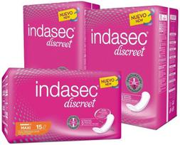 higieniniai tamponai - Indasec Discreet Pads 20pcs Extra - 2 nuotrauka