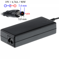 19v 4.74a - Akyga Power Adapter 19V/4.74A 90W - 7 nuotrauka