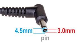 19 5v kroviklis - Akyga Power Adapter 19.5V/4.62A 90W 4.5x3.0+pin - 4 nuotrauka