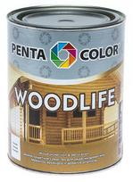 antiseptikas medienai - Impregnantas Pentacolor Woodlife, raudonai rudas (šermukšnių), 0.9 l - 2 nuotrauka