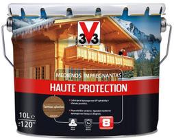 medieno apsauga - Impregnantas V33 Haute Protection, tamsaus ąžuolo spalvos, 10 l - 2 nuotrauka