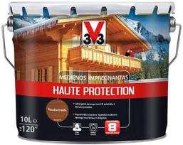impregnavimo - Impregnantas V33 Haute Protection, raudonmedžio spalvos, 10 l - 2 nuotrauka