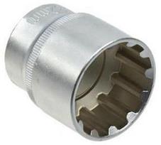 terksles rinkinys - Geko Socket Head Set 1/2'' 19pcs - 4 nuotrauka