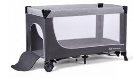 kinderkraft maniezas - Kinderkraft Leody - kelioninė lovelė 120x60 | Pilka - 5 nuotrauka