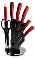 berlinger haus peiliu rinkinys su stovu - BerlingerHaus Metallic Line peilių rinkinys Burgundy Edition, 8 dalių - 2 nuotrauka