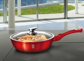 berlinger haus keptuves dangciai - Berlingerhaus Metallic Line keptuvių su dangčiais rinkinys Burgundy Edition, 6 dalių - 5 nuotrauka