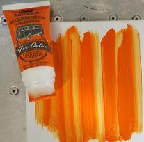 dazai oranziniai - Hairgum Fix Color dažomasis plaukų gelis Orange 30 ml - 2 nuotrauka