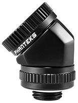 Pirkti Phanteks Glacier 16mm Hard Tube Rotary Fitting 45 PH-RA45_BK16 - Photo 3