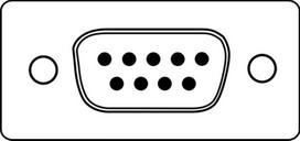 rs232 laidas - Digitus Adapter DSUB9 to DSUB9 - 2 nuotrauka