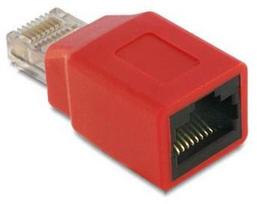 rj45 adapteris - Delock Crossover Adapter Red - 2 nuotrauka