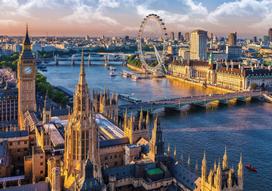 puzzle deliones 1000 - Trefl Londonas, 1000 dalių - 2 nuotrauka