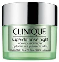 clinique kremas - Clinique Superdefense Night Recovery Moisturizer Oily 50ml - 1 nuotrauka