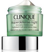 clinique kremas - Clinique Superdefense Night Recovery Moisturizer Oily 50ml - 2 nuotrauka