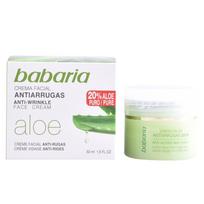 aloe vera veido kremas - Babaria Aloe Vera Anti Wrinkle Face Cream 50ml - 3 nuotrauka